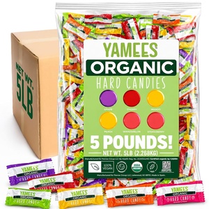 image:imageYAMEES Organic Hard Candy MixedFruit 5 lb Bulk